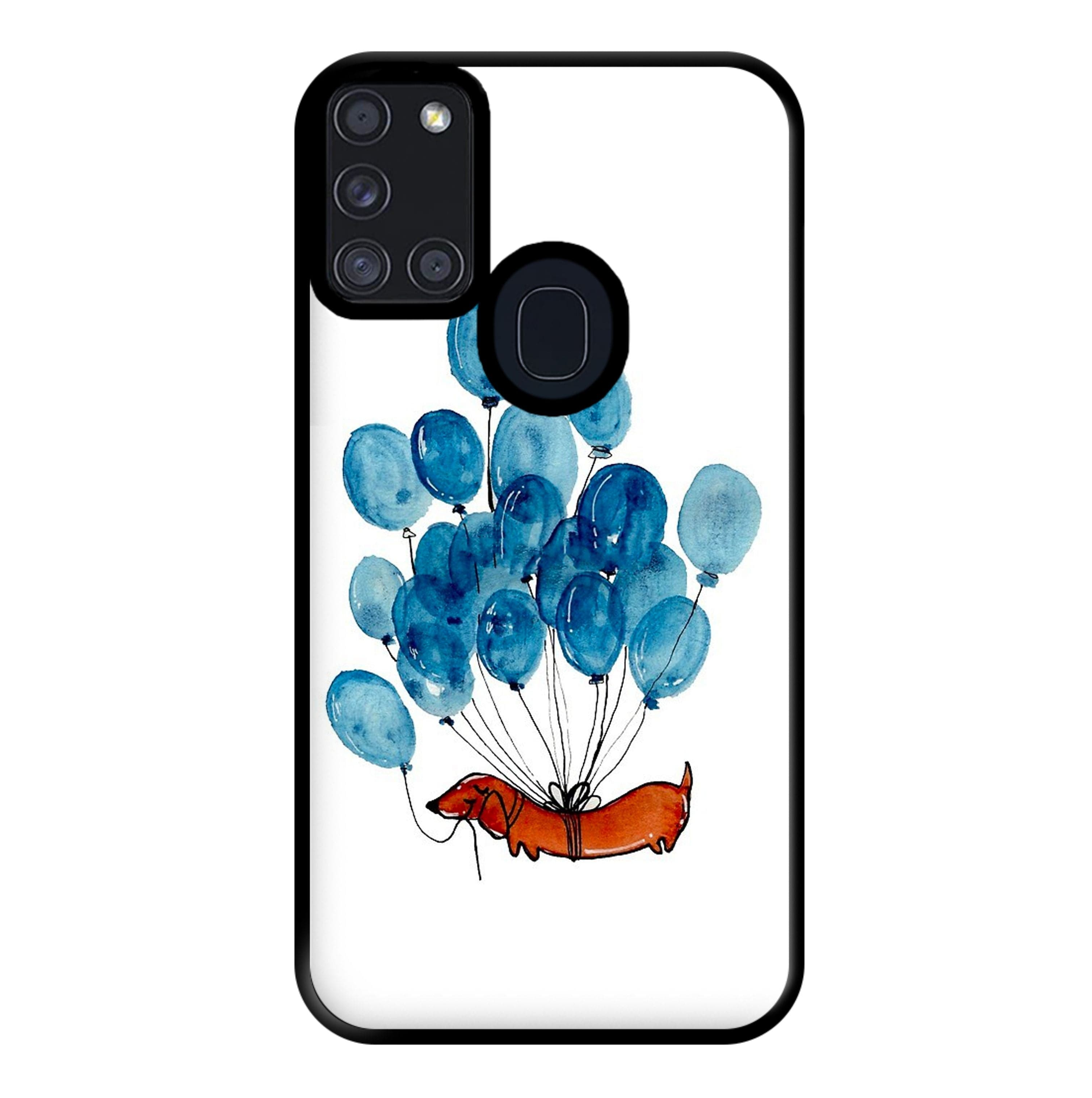 Dachshund And Balloons Phone Case