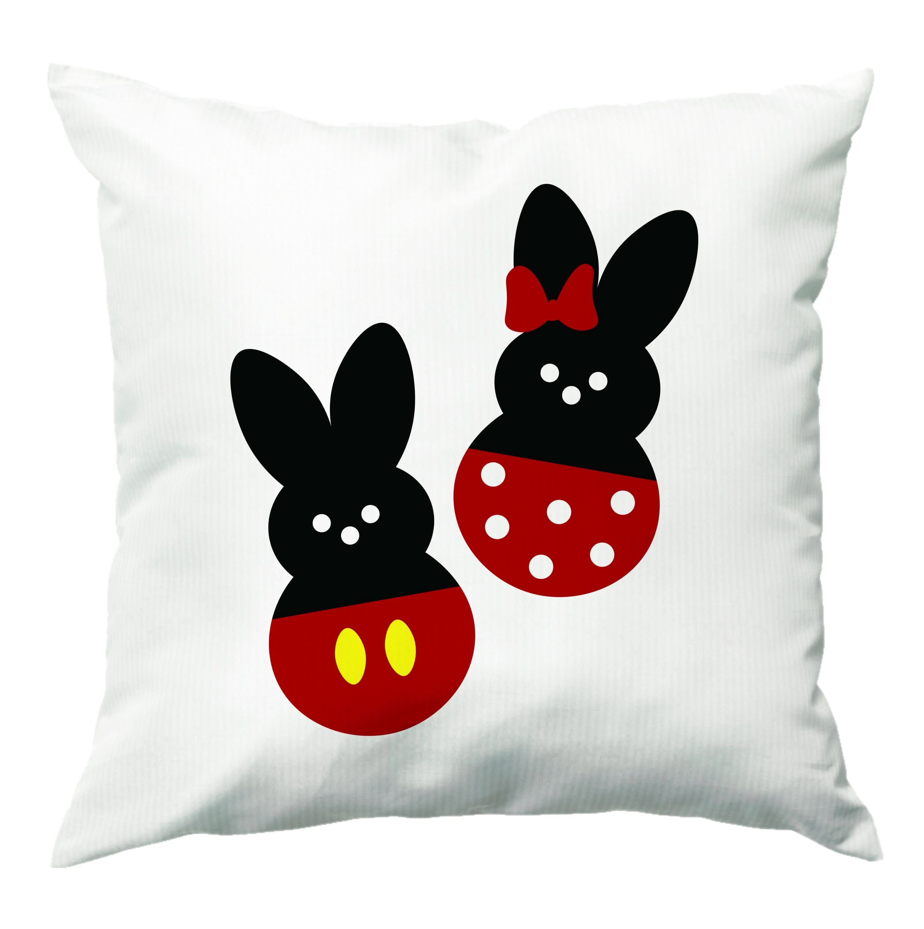 Mouse Peeps Pattern Cushion