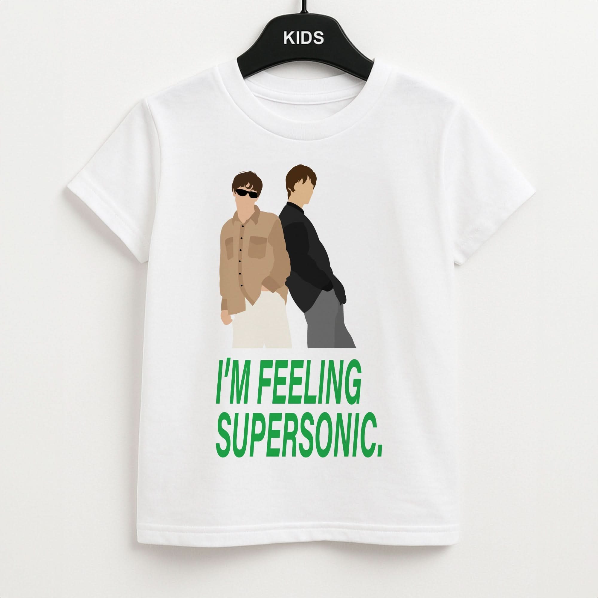 I'm Feeling Supersonic  Kids T-Shirt