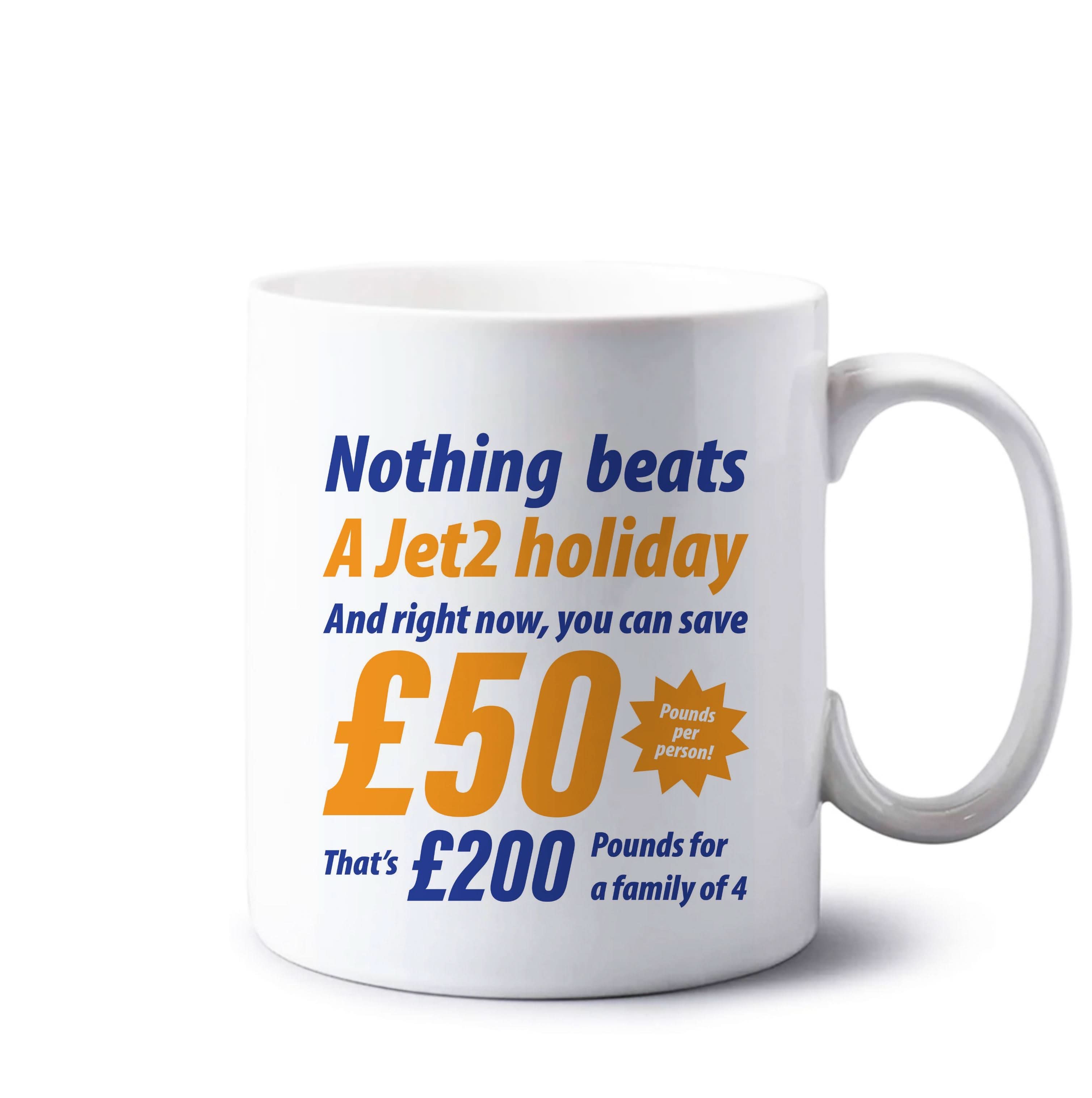 Nothing Beats A Jet Holiday Mug