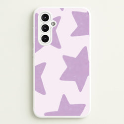 Lilac Stars Galaxy A14 Case