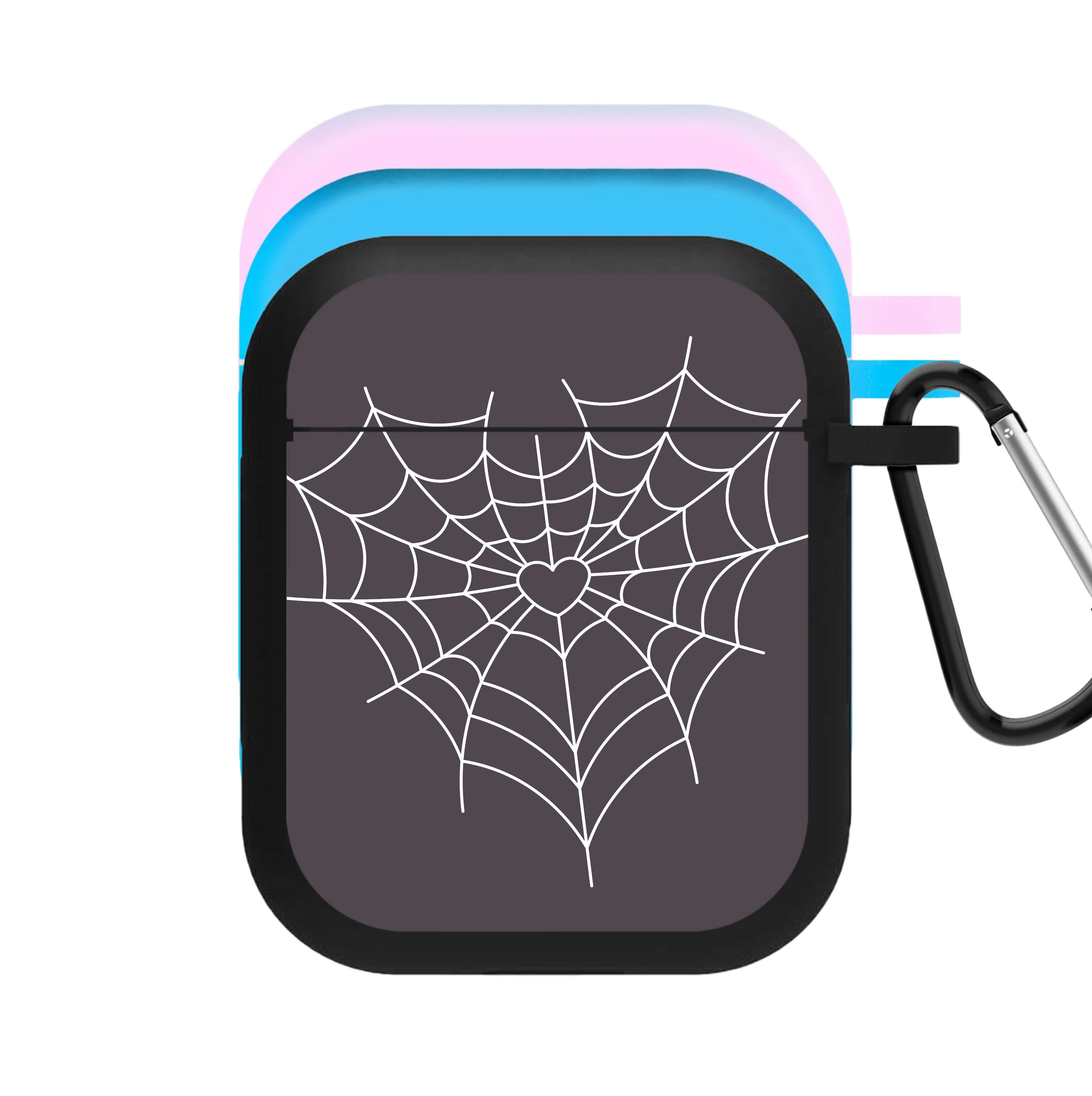 Spiderweb Hearts I AirPods Case