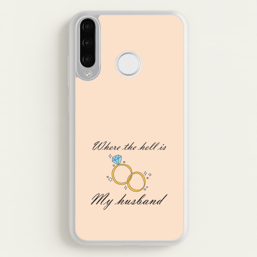 WTHIMH Cartoon Rings Huawei P30 Lite Case