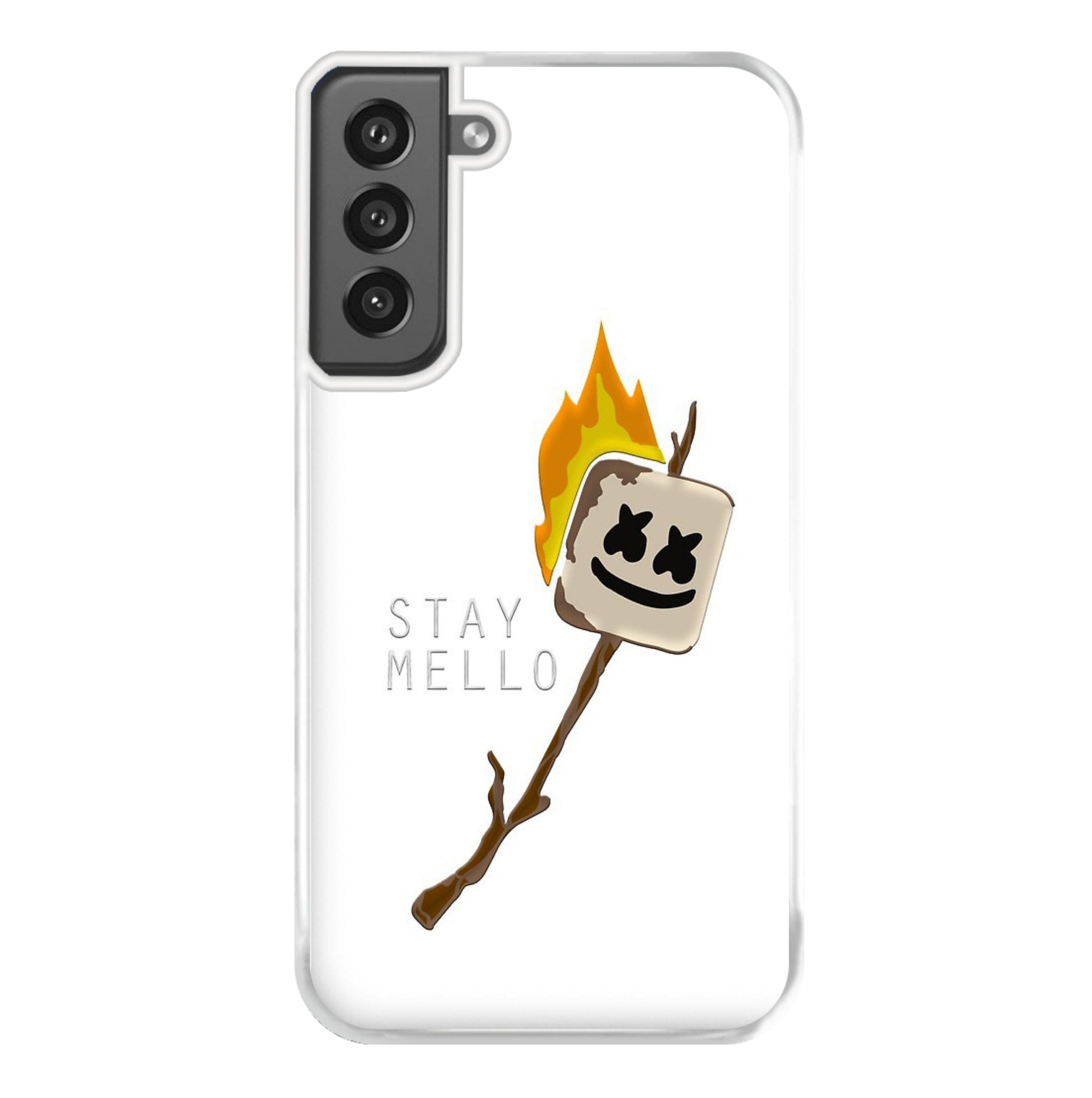 Stay Mello White Helmet DJw - White Helmet DJ Phone Case