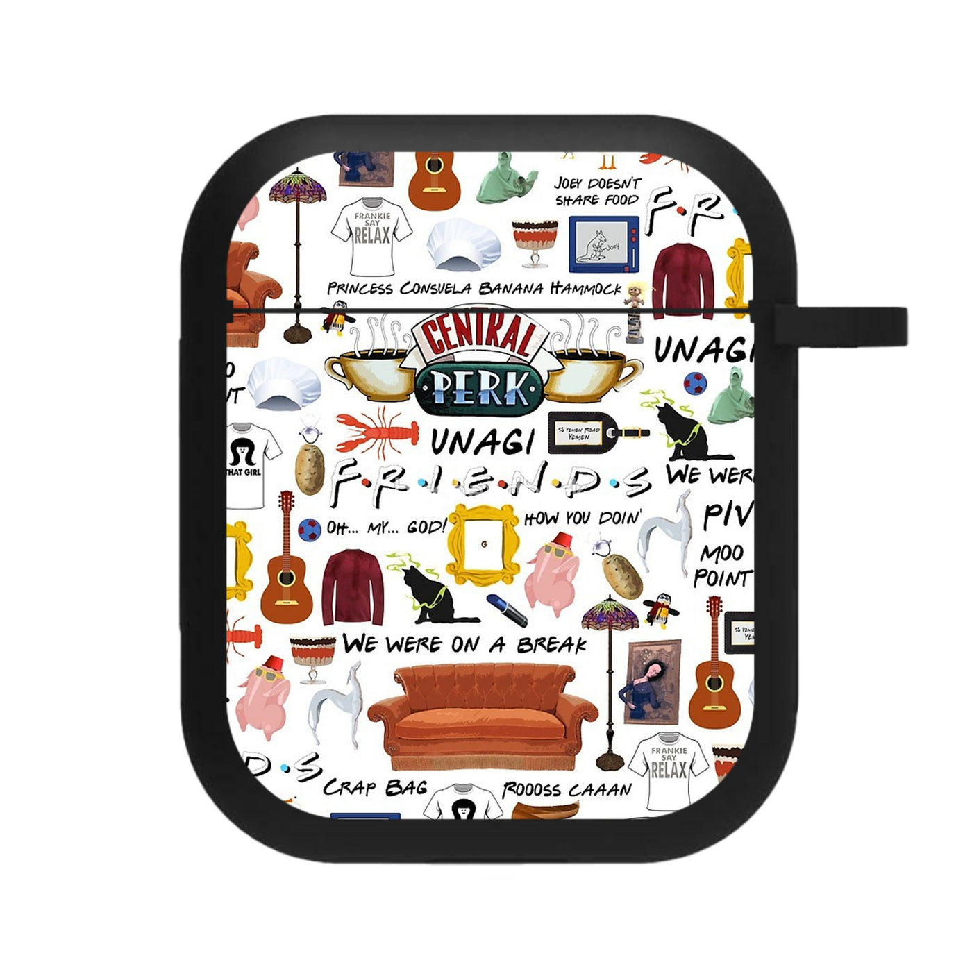 Friends Collage AirPods Case