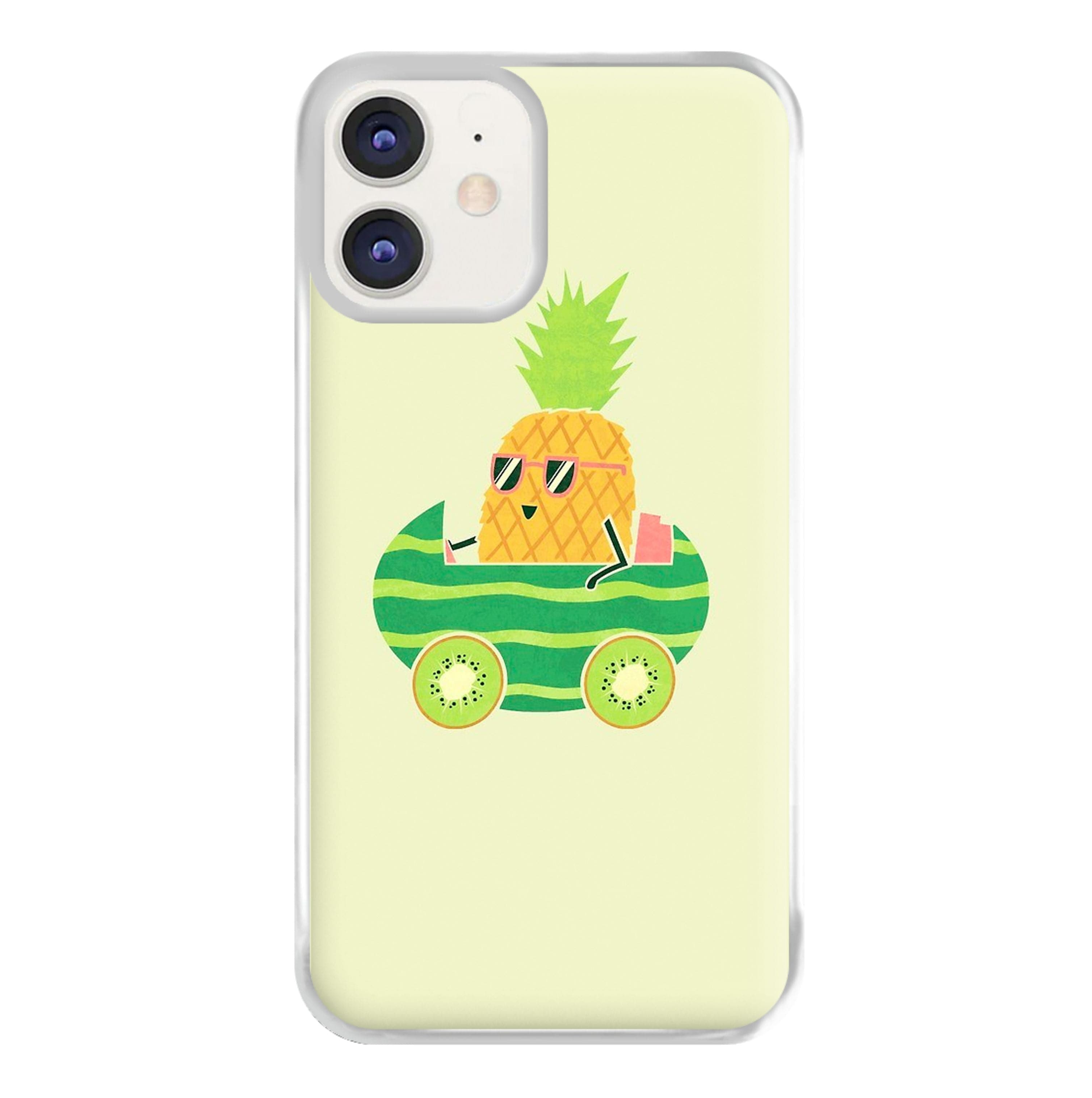 Summer Drive Pineapple Phone Case