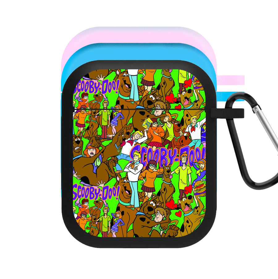Collage - Scooby Doo AirPods Case