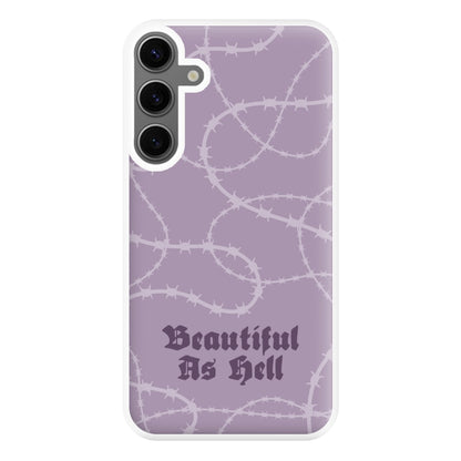 Beautiful As Hell Pattern Galaxy S24 Case