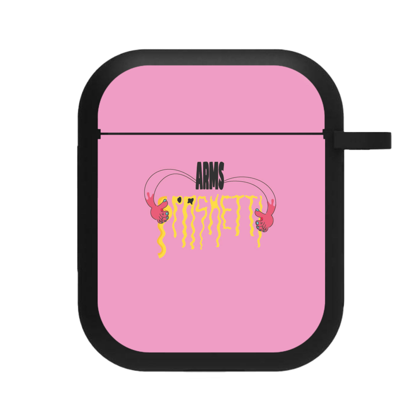 Arms Spaghetti - Pink AirPods Case