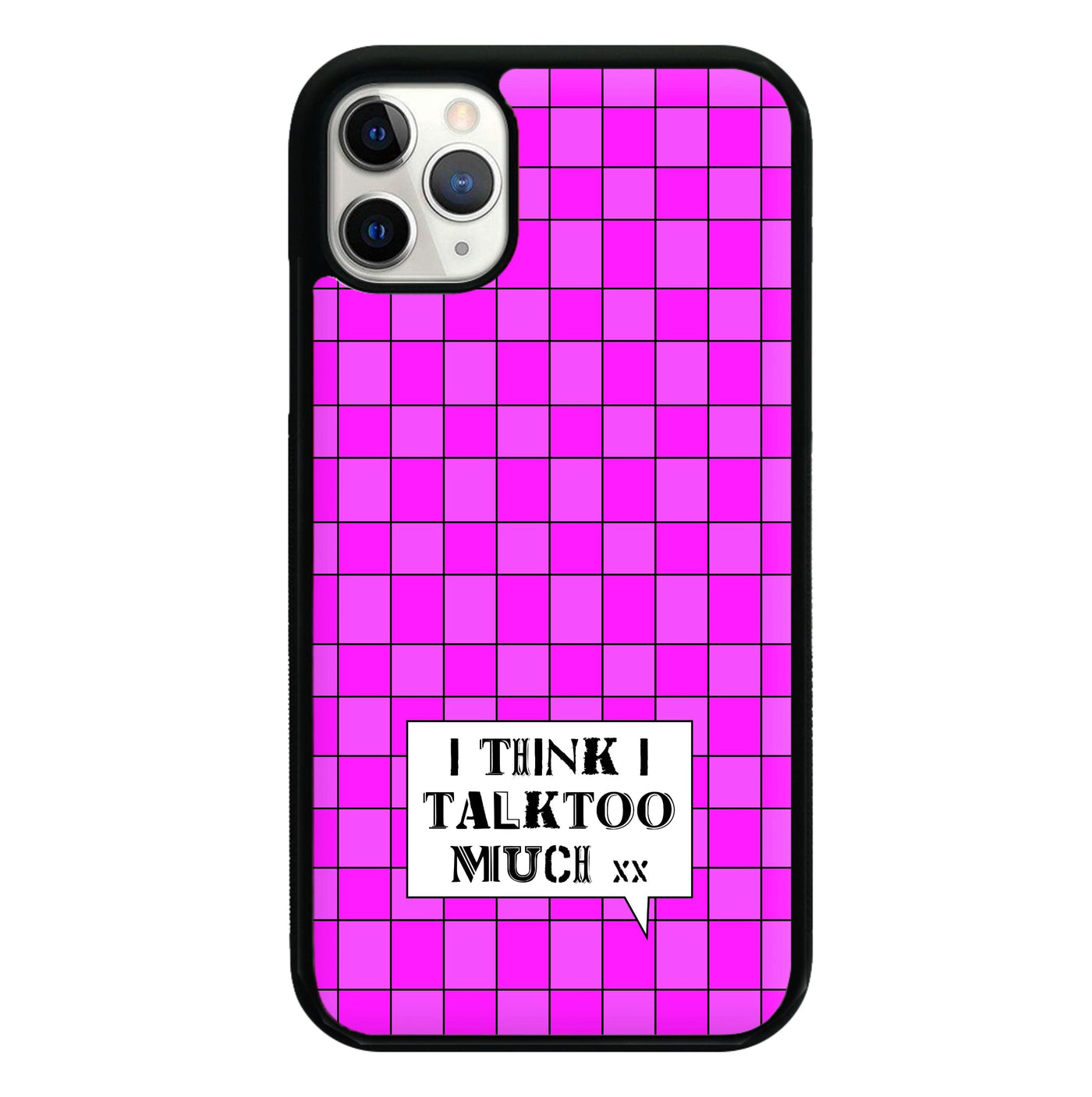 I Think I Talk Too Much - Festival Phone Case