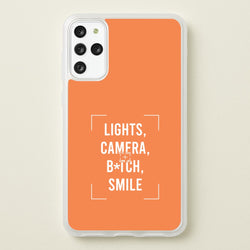 Lights, Camera, B*tch, Smile Galaxy S20 Plus Case