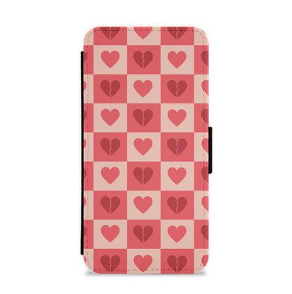 Valentine's Heart Pattern 2 Flip / Wallet Phone Case