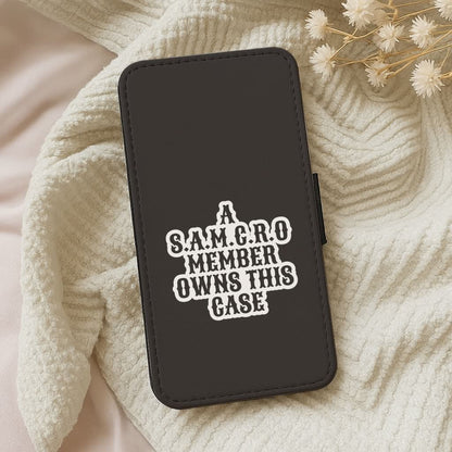 SAMCRO Member Leather Phone Case