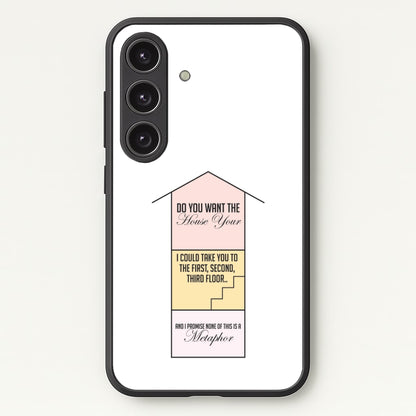 Do You Want The Tour Lyrics Galaxy S25 Case