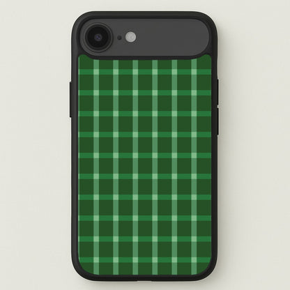 Dark Green Tartan Christmas Pattern iPhone 17 Air Case