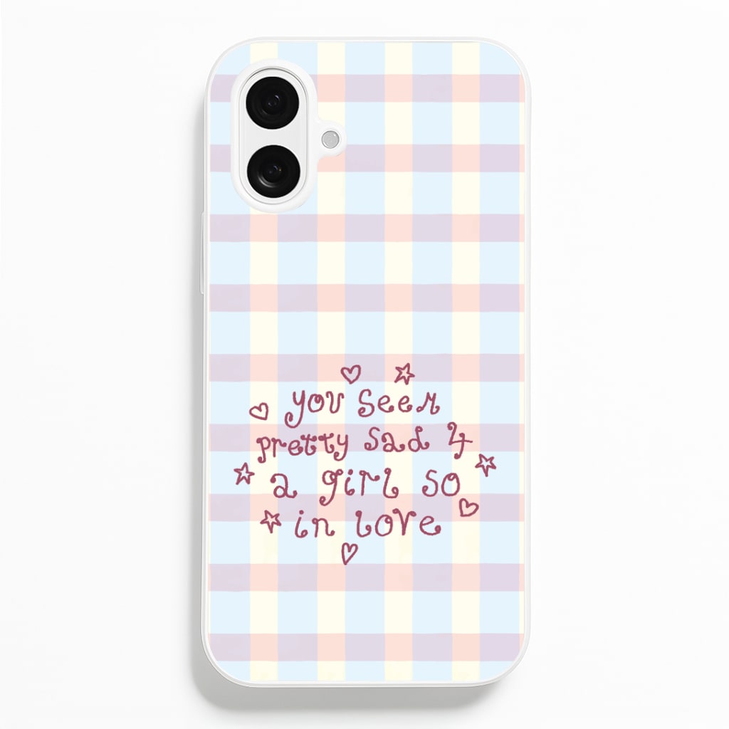 Dreamy Plaid iPhone 16 Case