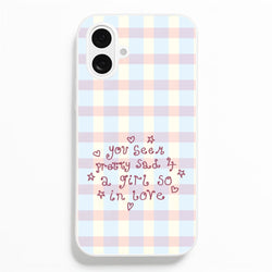 Dreamy Plaid iPhone 16 Case