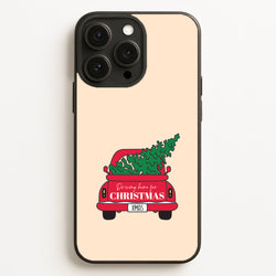 Driving Home For Christmas Truck iPhone 16 Pro Case