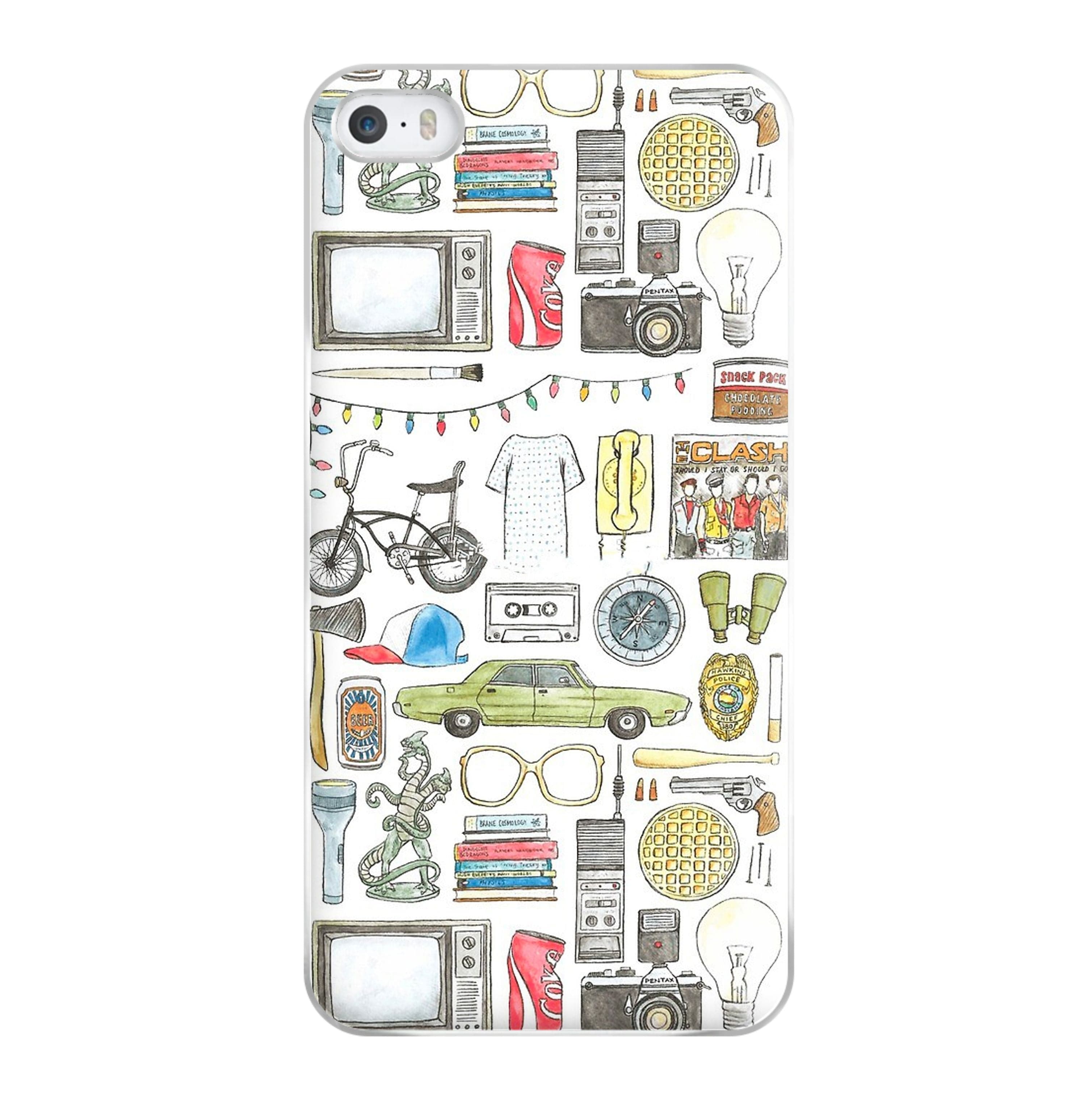 Stranger Objects Illustration Phone Case