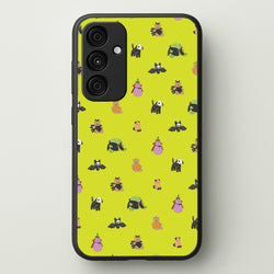 Halloween Plushies Pattern III - Halloween Galaxy A15 Case