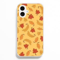 Leaves Assortment Pattern iPhone 16 Plus Case