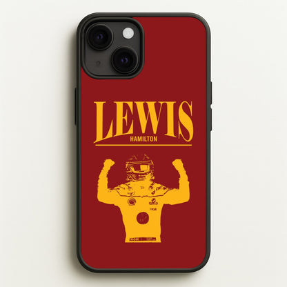 Lewis Red And Gold iPhone 13 Case