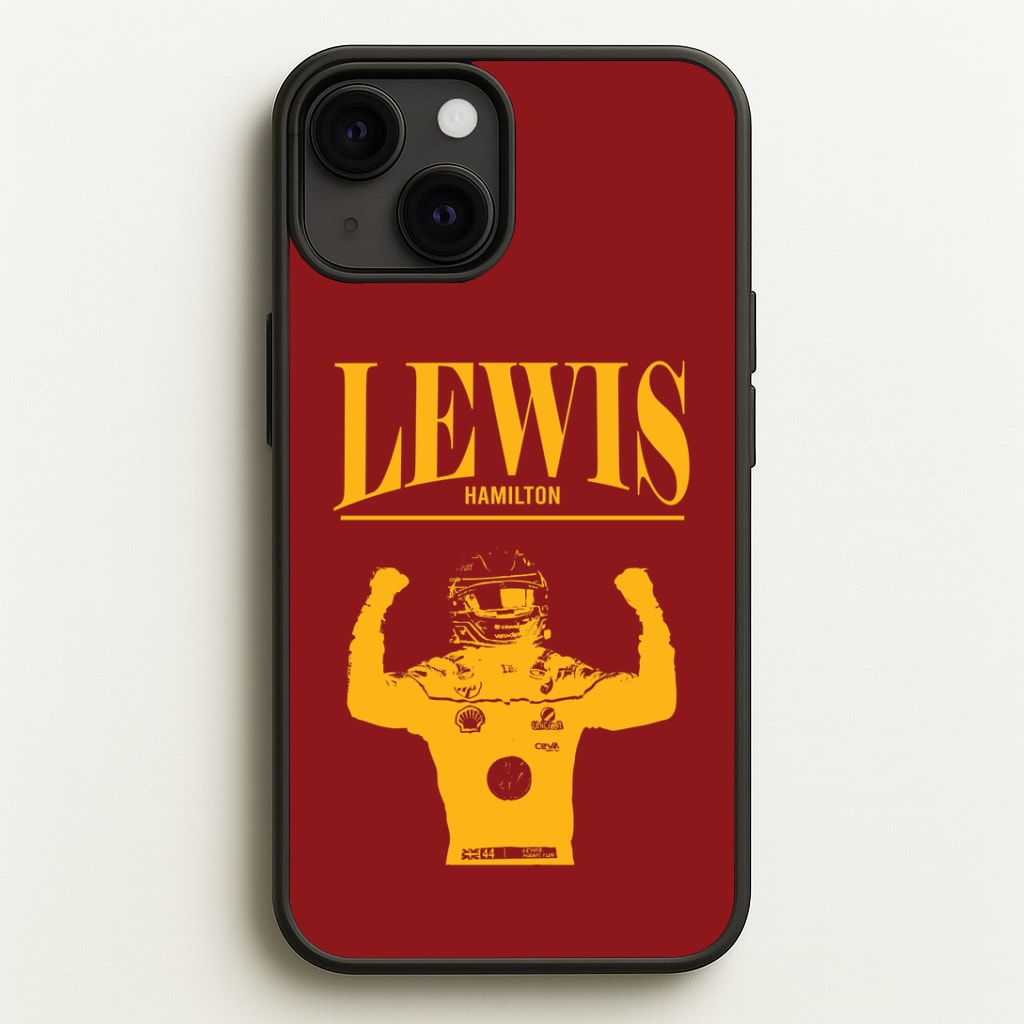 Lewis Red And Gold iPhone 13 Mini Case
