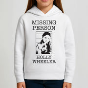 Missing Person Holly Kids Hoodie 3