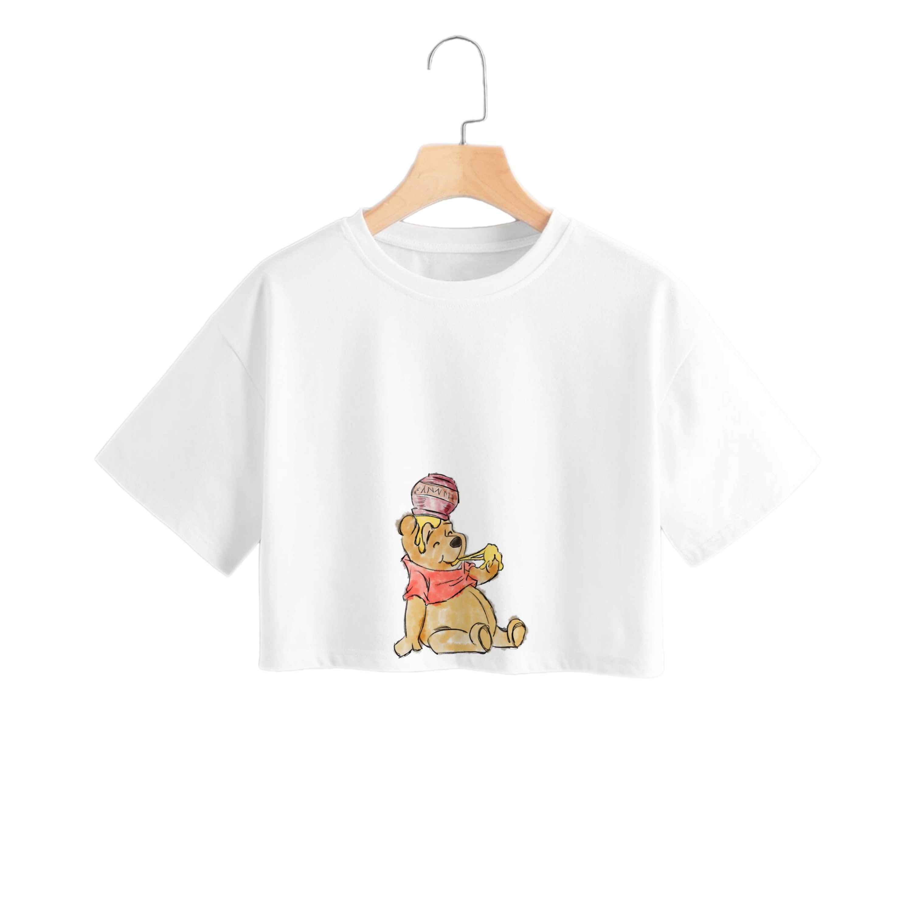 Winnie Sketch Crop Top