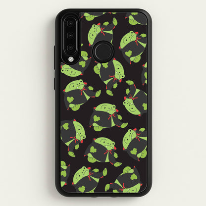 Vampire Frog Pattern  - Halloween Huawei P30 Lite Case
