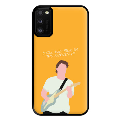 Will We Talk In The Morning Yellow Galaxy A41 Case
