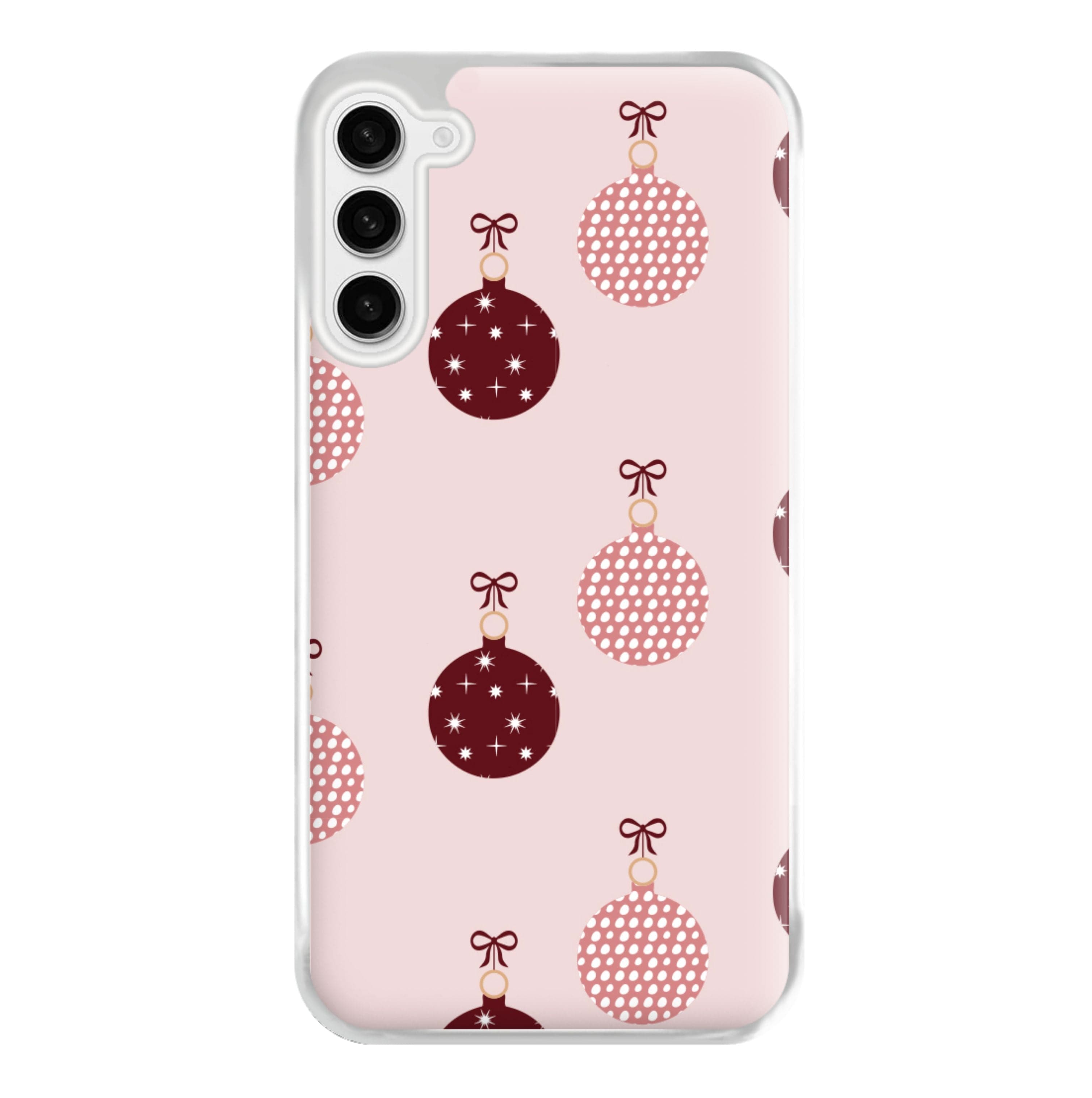 Christmas Bauble Pattern Phone Case