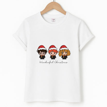 Wizards With Christmas Hats Unisex T-Shirt