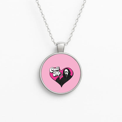 Call Me Heart Circle Necklace