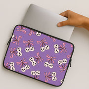 Cherry Skulls Pattern Laptop Sleeve 2