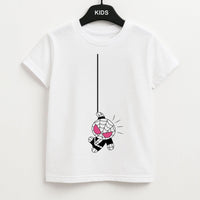 Pink Hanging Spider Hero  Kids T-Shirt