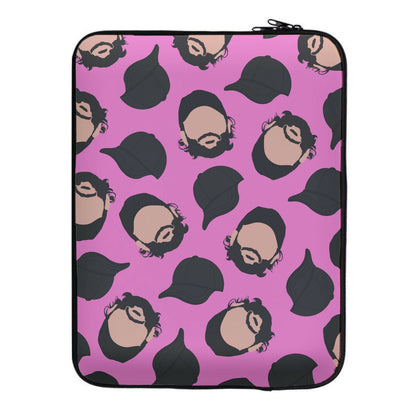 Joe And Hats Pattern Laptop Sleeve