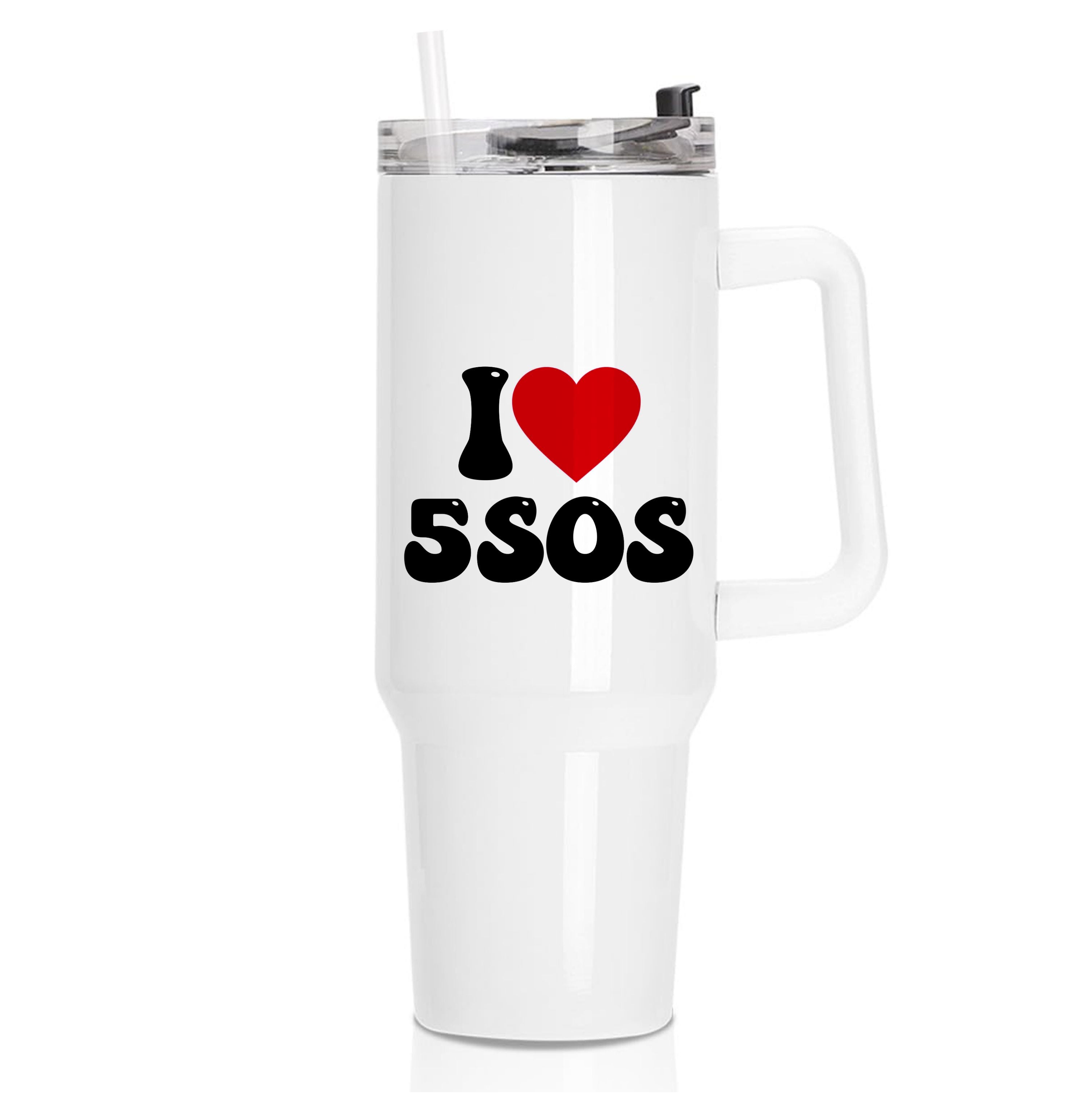 I Heart 5 Seconds Tumbler