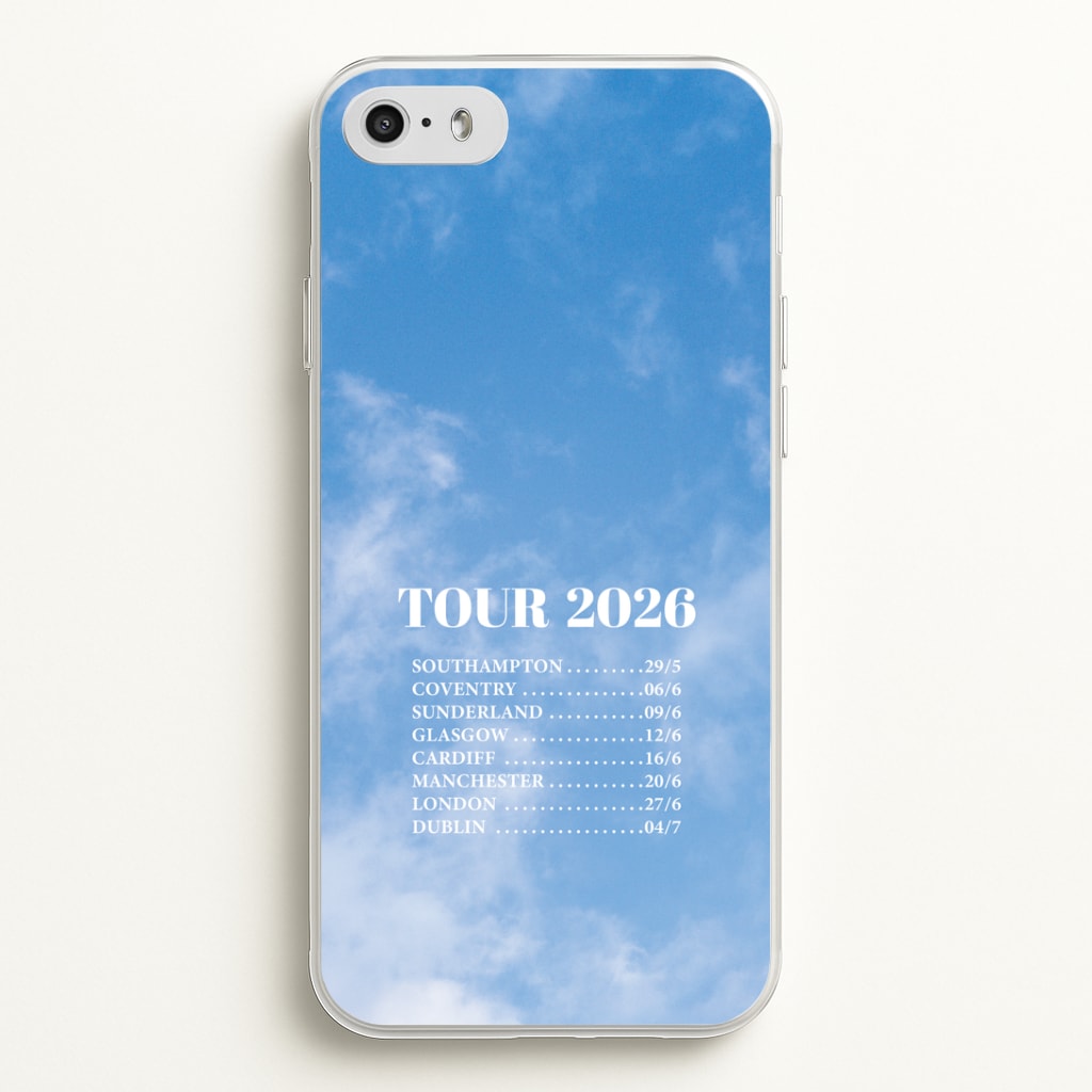 Band Tour 2026 iPhone 5 / 5s / SE 2016 Case