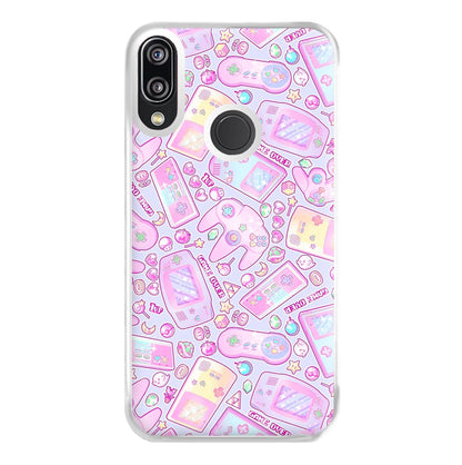 Power Up, Gaming Pattern Phone Case