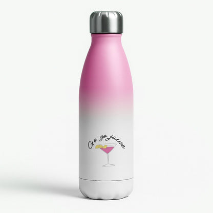 Go-Go Juice Pink Water Bottle