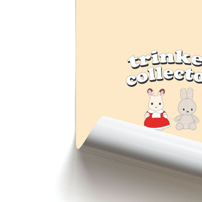 Trinket Collector Biege Poster