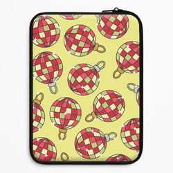 Disco Baubles Pattern Universal Laptop Sleeve