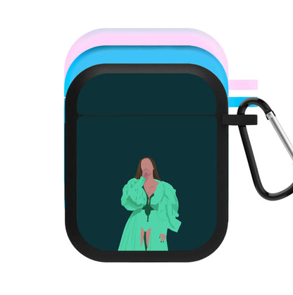 Green Dress - Queen B AirPods Case