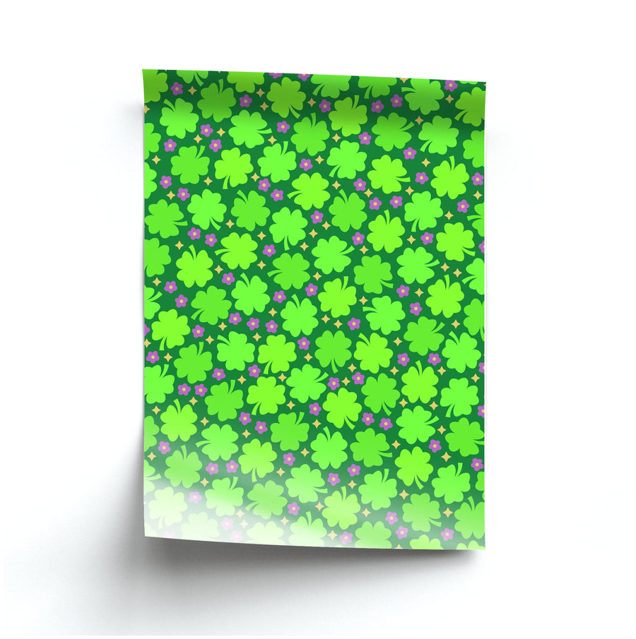 Clover Patterns - Foliage Poster