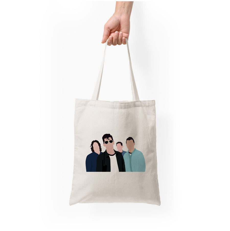 The Band - Arctic Monkeys Tote Bag