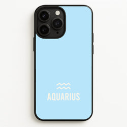 Aquarius Pastel Zodiac iPhone 11 Pro Case