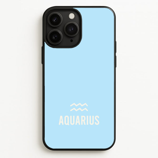Aquarius Pastel Zodiac iPhone 11 Pro Case