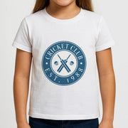 Cricket Badge Kids T-Shirt 3
