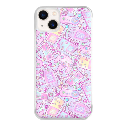 Power Up, Gaming Pattern Phone Case